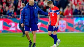 Odegaard após o Noruega-Portugal