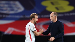 Kane com Tuchel na seleção