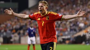 Kevin De Bruyne protesta no Bélgica-França