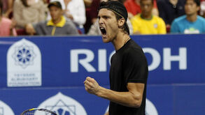 João Sousa celebra vitória em Kuala Lumpur