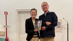 Rosa Mota com Manuel Brito