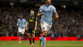 Carlos Tévez ao serviço do Manchester City