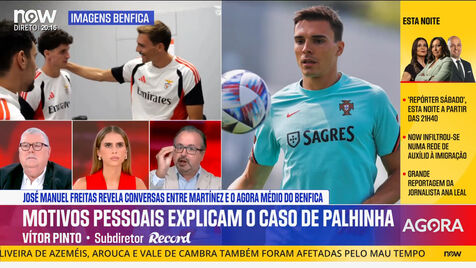 Vítor Pinto e a decisão de Martínez em riscar Palhinha do Mundial: «Atitude ditatorial e inaceitável»
