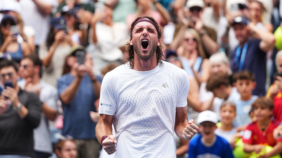 Tsitsipas no US Open