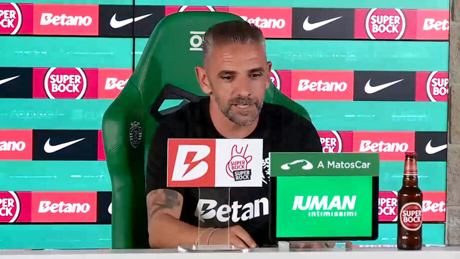 Treinador do Sporting falou sobre as muitas mudanças no plantel