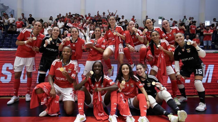 A festa do Benfica