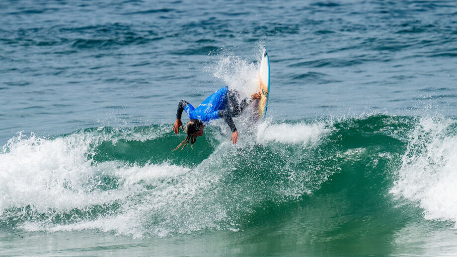 Maria Salgado apura-se para os quartos-de-final do Norte Surf Fest