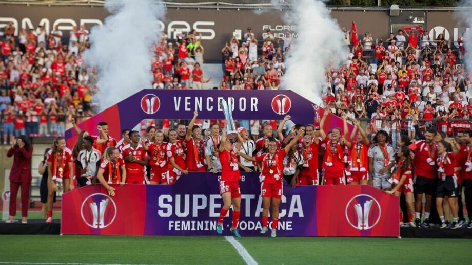 Benfica vence Supertaça Feminina ao golear FC Porto