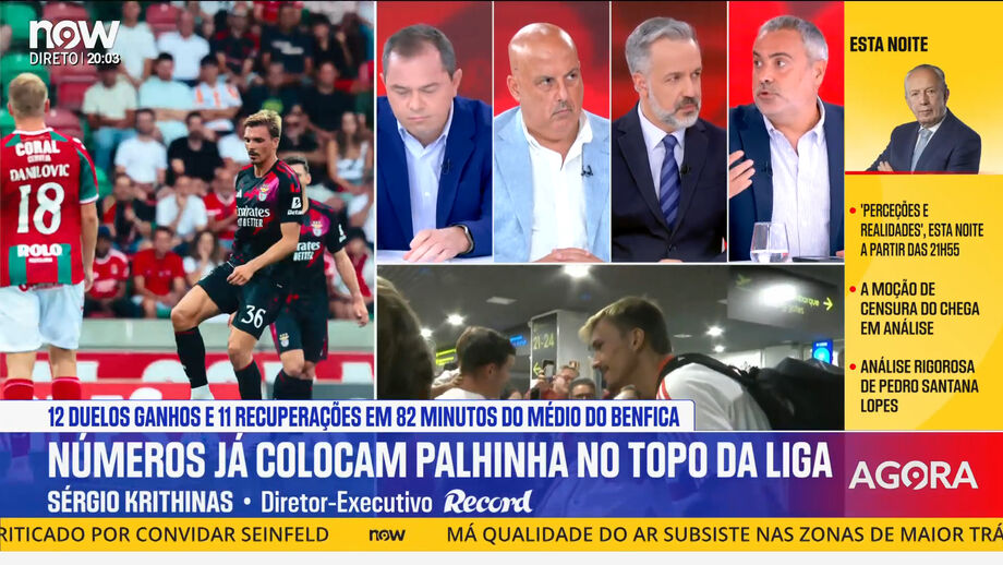 Diretor executivo de Record sobre afirmação do médio contratado esta temporada