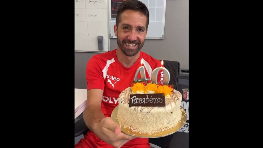 João Moutinho soprou as velas