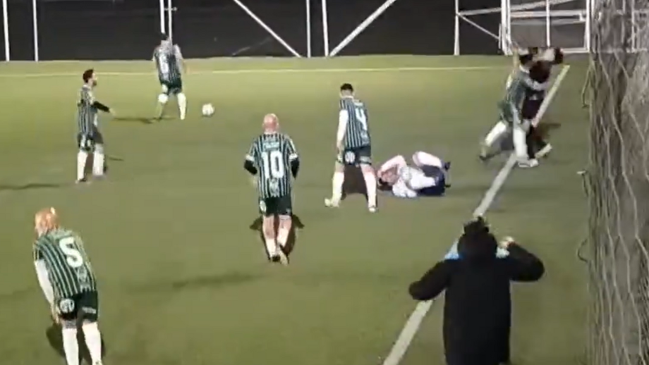 Caso aconteceu num jogo de veteranos entre San Miguel e Racing
