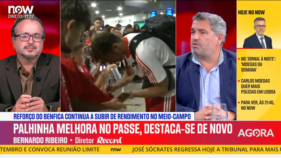 Diretor de Record analisa impacto do médio no Benfica de Marco Silva