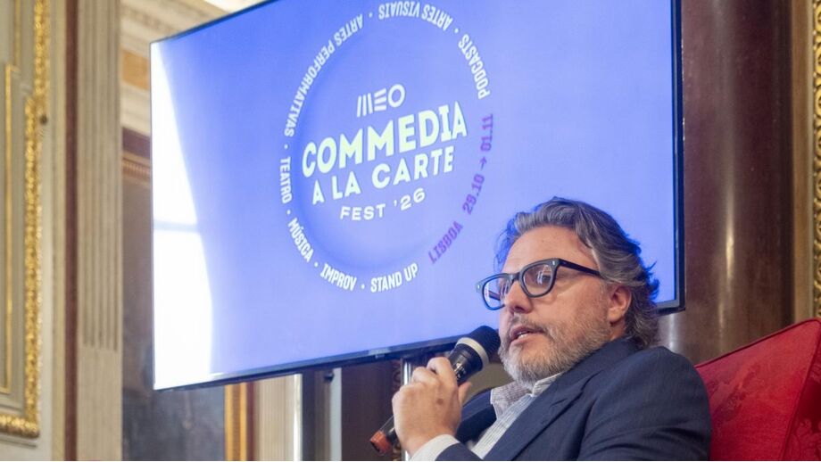 César Mourão, o mentor do festival Commedia a La Carte Fest
