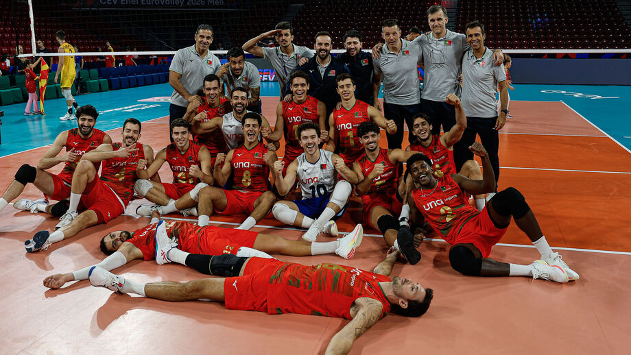 João José apoia a Macedónia no Eurovolley