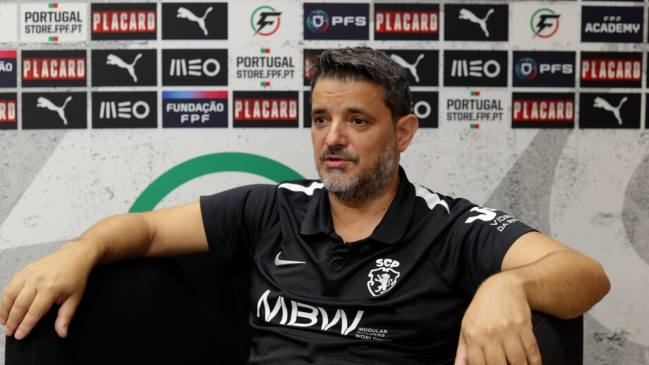 Declarações do treinador do Sporting no Media Day da Liga Placard
