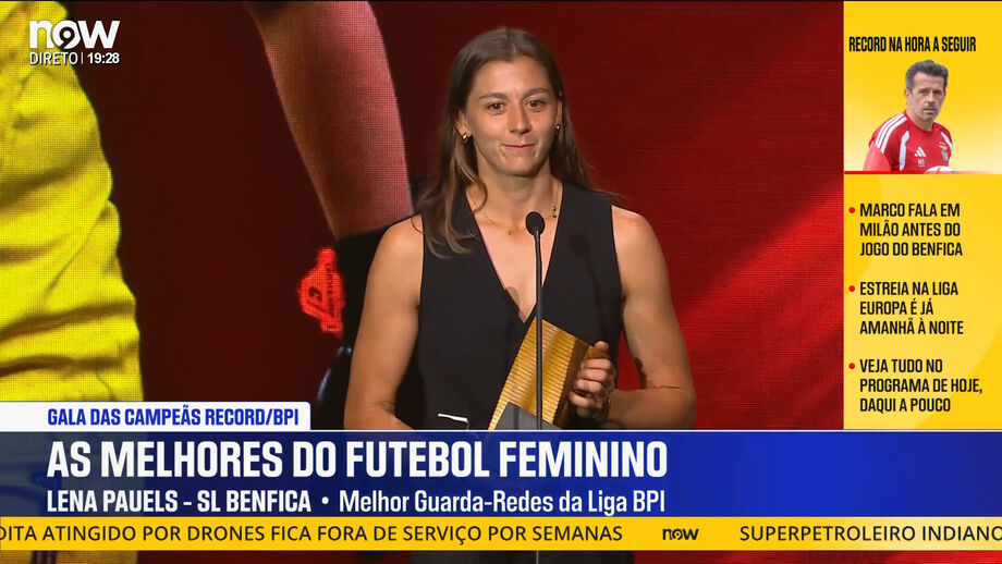 Lena Pauels eleita a melhor guarda-redes da Liga BPI: «Este prémio motiva-me para fazer melhor»