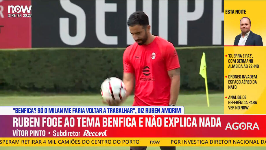 Vítor Almeida Gonçalves, editor executivo de Record, sobre resposta do treinador a propósito de um convite do Benfica
