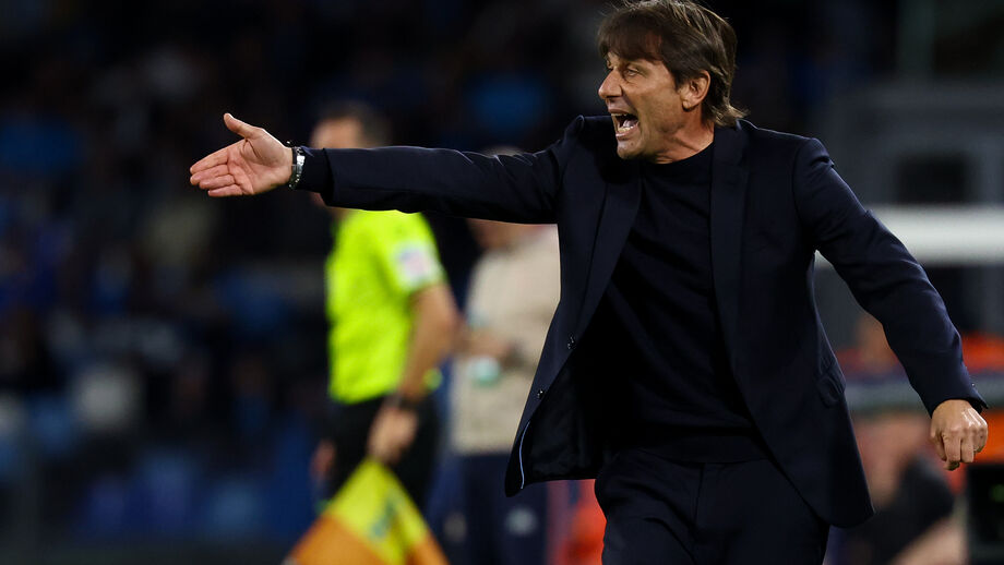 Antonio Conte em ação