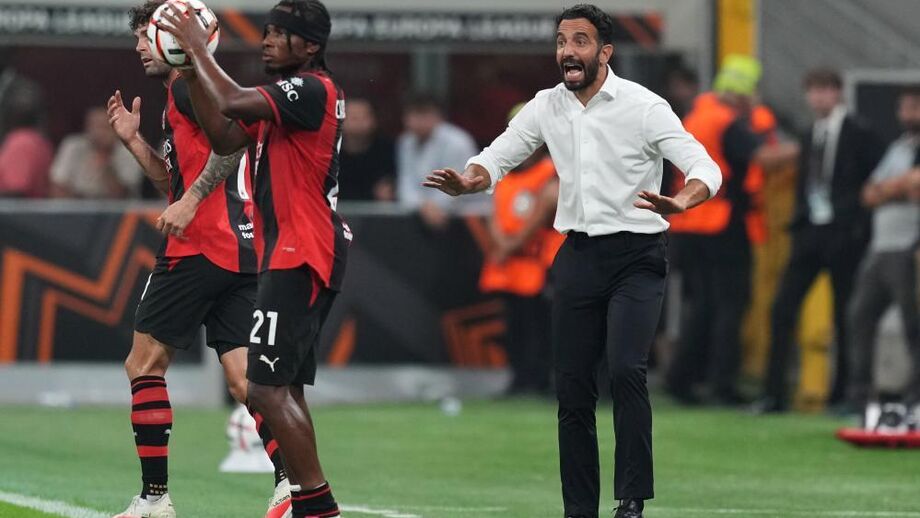 Ruben Amorim no jogo contra o Benfica