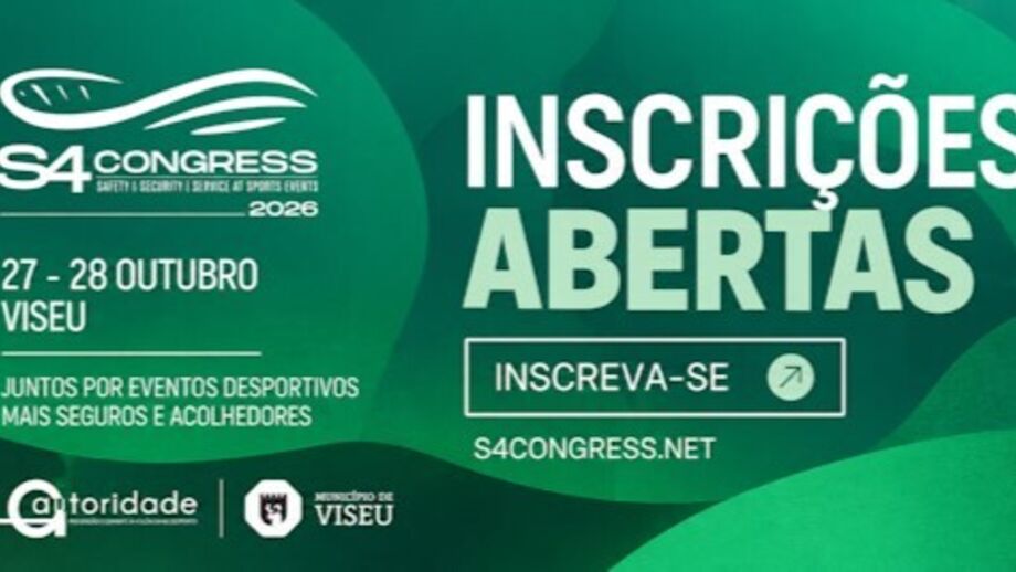 Cartaz da abertura das inscrições do S4 Congress