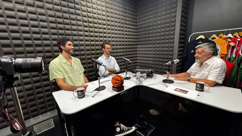 Mário Gomes no podcast 'dois para um'