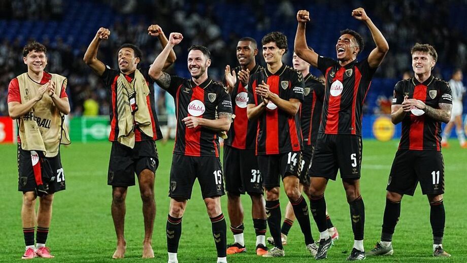 ´Bournemouth vence em casa da Real Sociedad