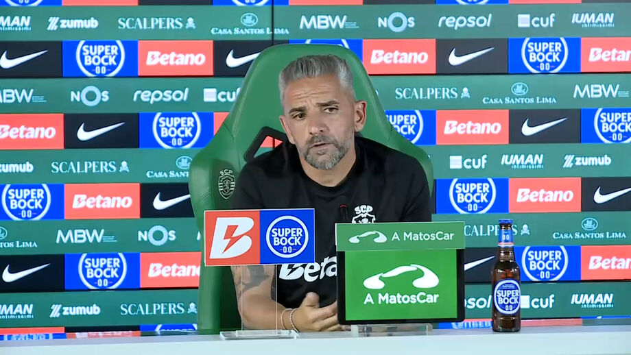 Treinador do Sporting lembrou que perdeu apenas dois jogos no campeonato português nos leões