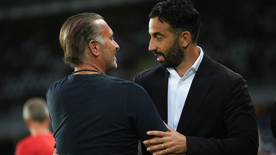Gerry Cardinale e Ruben Amorim no Torino-Milan