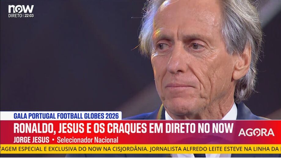 Selecionador nacional emocionou-se no início do discurso