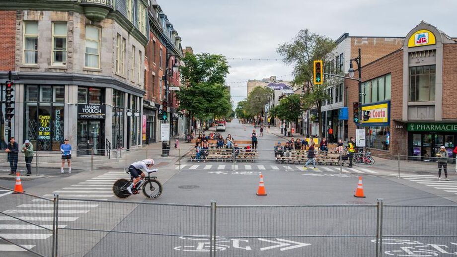 Prova de ciclismo em Montreal