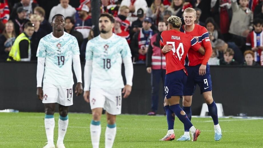 Pedro Neto no Noruega-Portugal