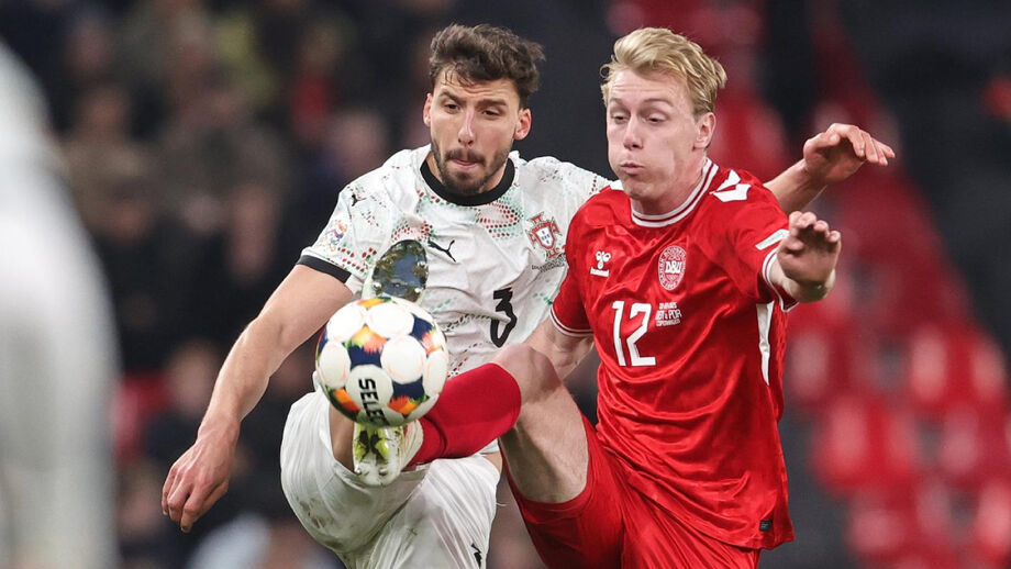 Dinamarca venceu Portugal (1-0) em março do ano passado em Copenhaga