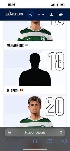 Moncef Zekri inscrito na Liga Portugal