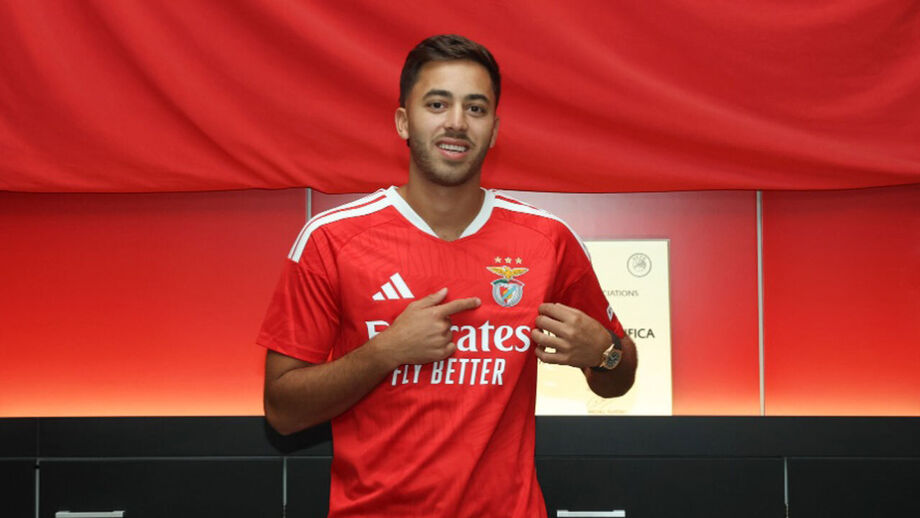 El Karouani apresentado no Benfica