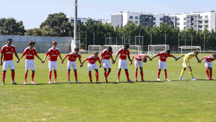 Equipa de iniciados do Benfica