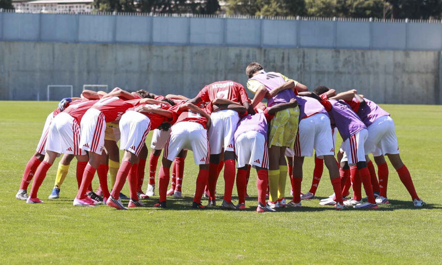 Equipa de iniciados do Benfica