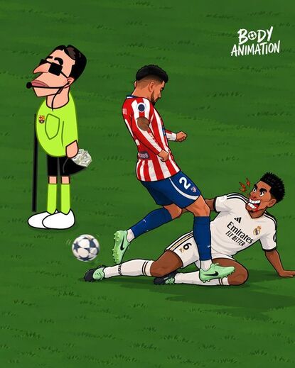 Meme Atlético Madrid-Real Madrid