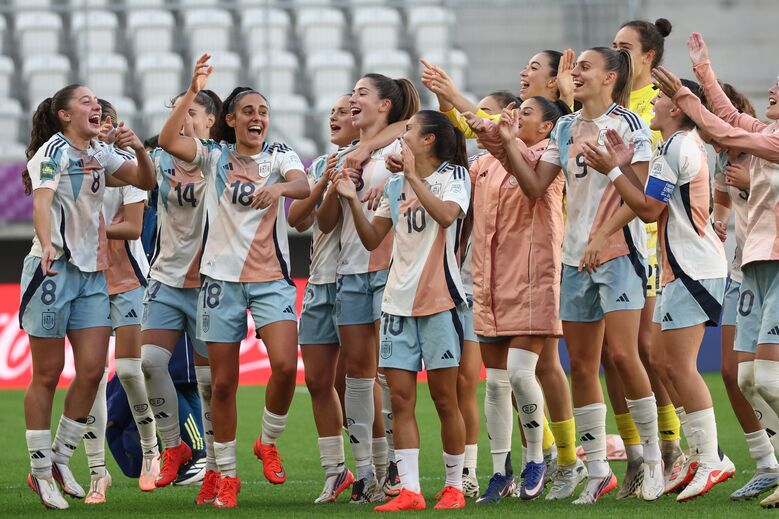 Espanha celebra vitória frente à Itália