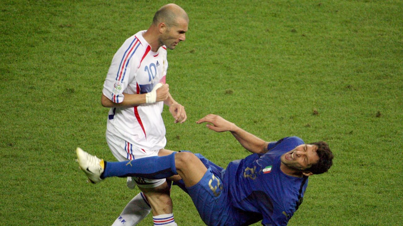 A cabeçada de Zidane a Materazzi