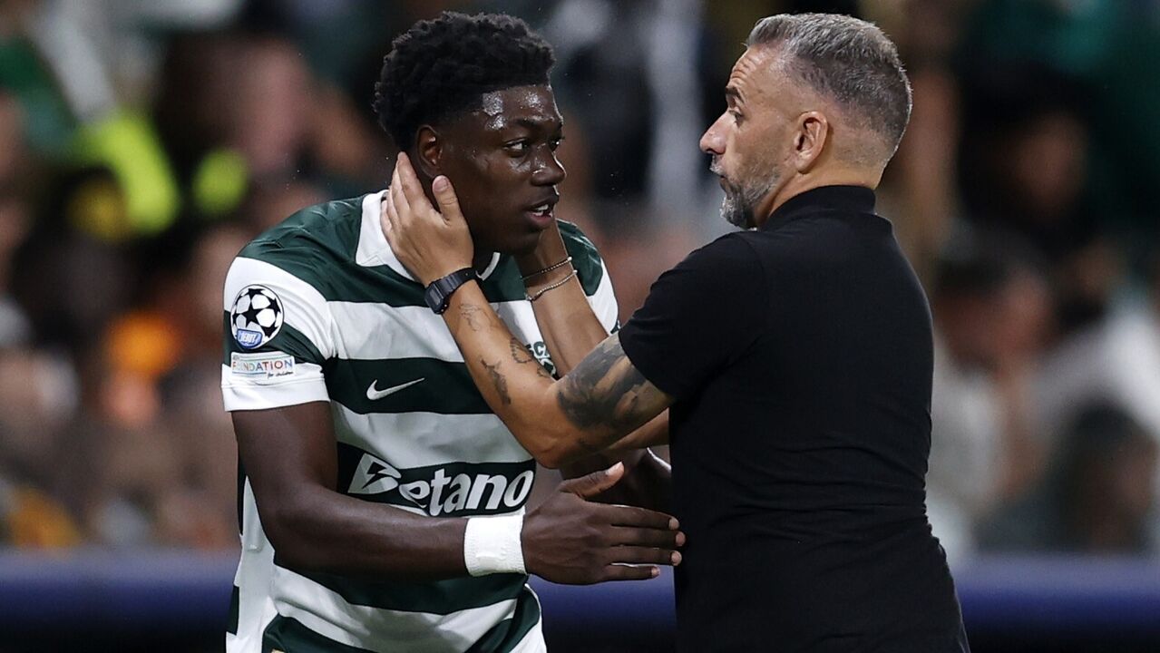 Issa Doumbia tem sido aposta inicial de Rui Borges em todos os jogos do Sporting