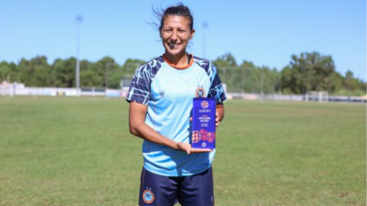 Pamela González, jogadora do mês de setembro da Liga BPI
