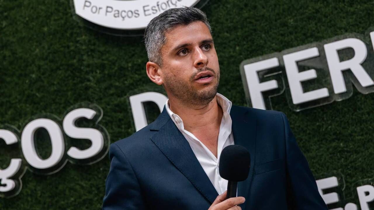 Pedro Andrade empossado como presidente do Paços de Ferreira