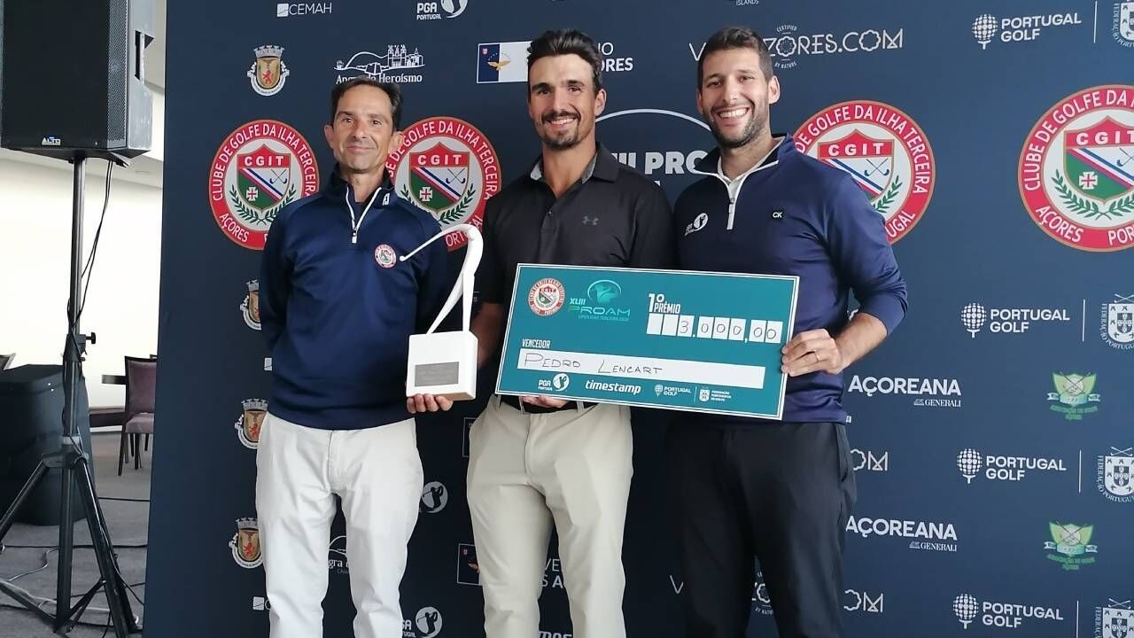 Pedro Lencart vence pela segunda vez em três anos no Open da Terceira