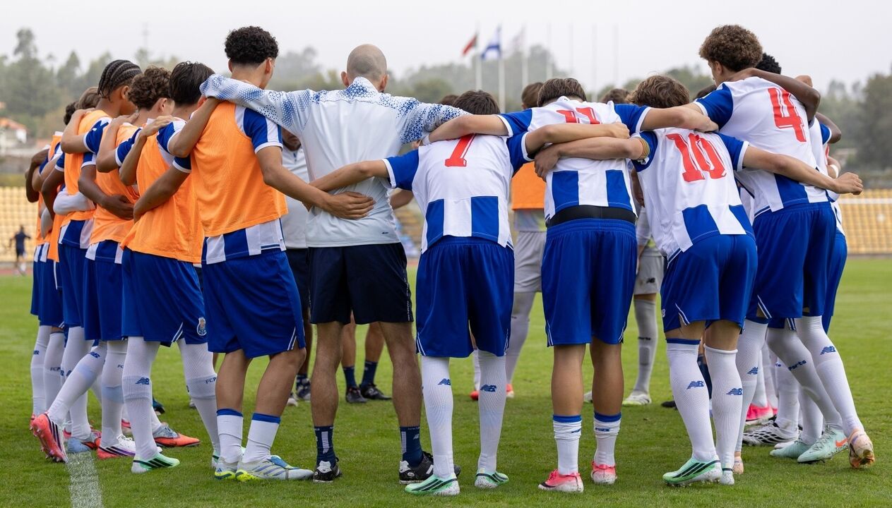 Iniciados do FC Porto perdem em casa com o Sp. Braga