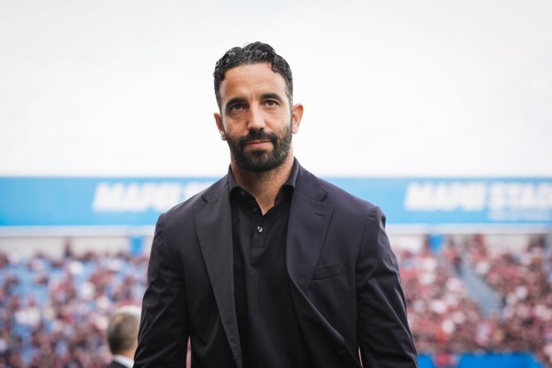 Ruben Amorim no jogo com o Sassuolo