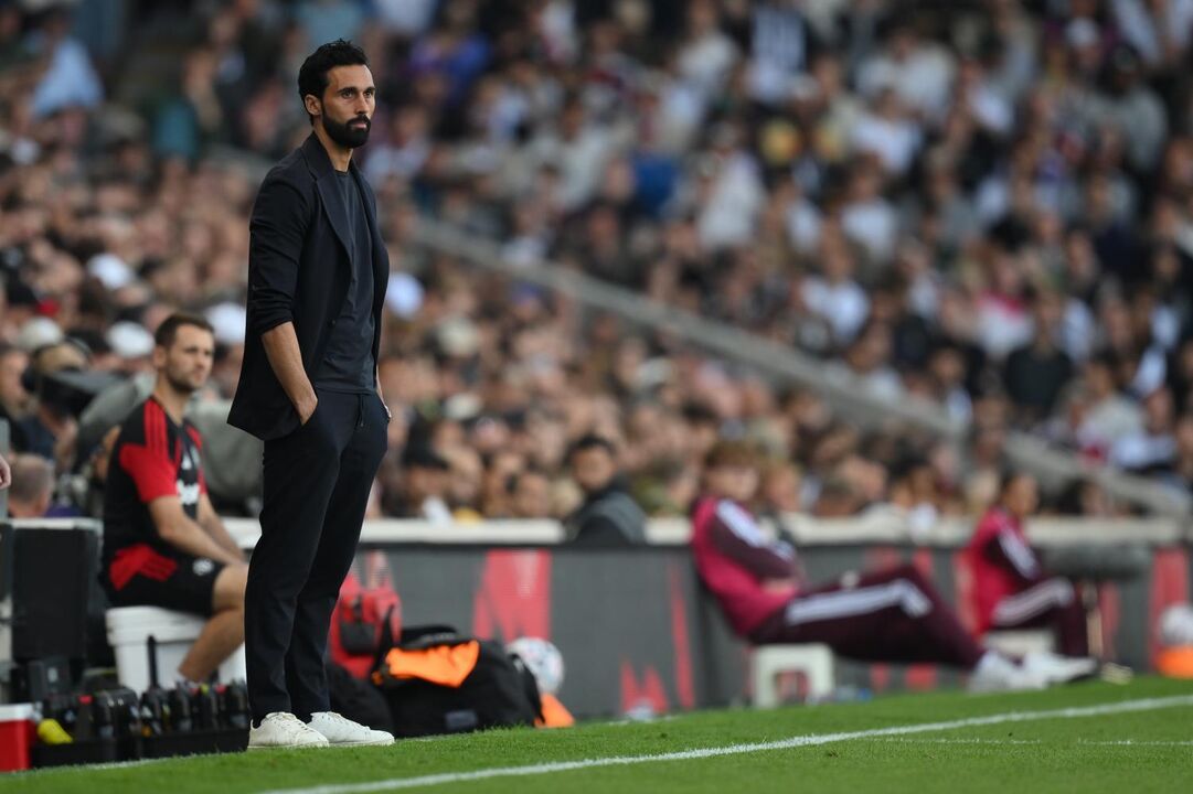 Fulham head coach Álvaro Arbeloa during the English Premier League
