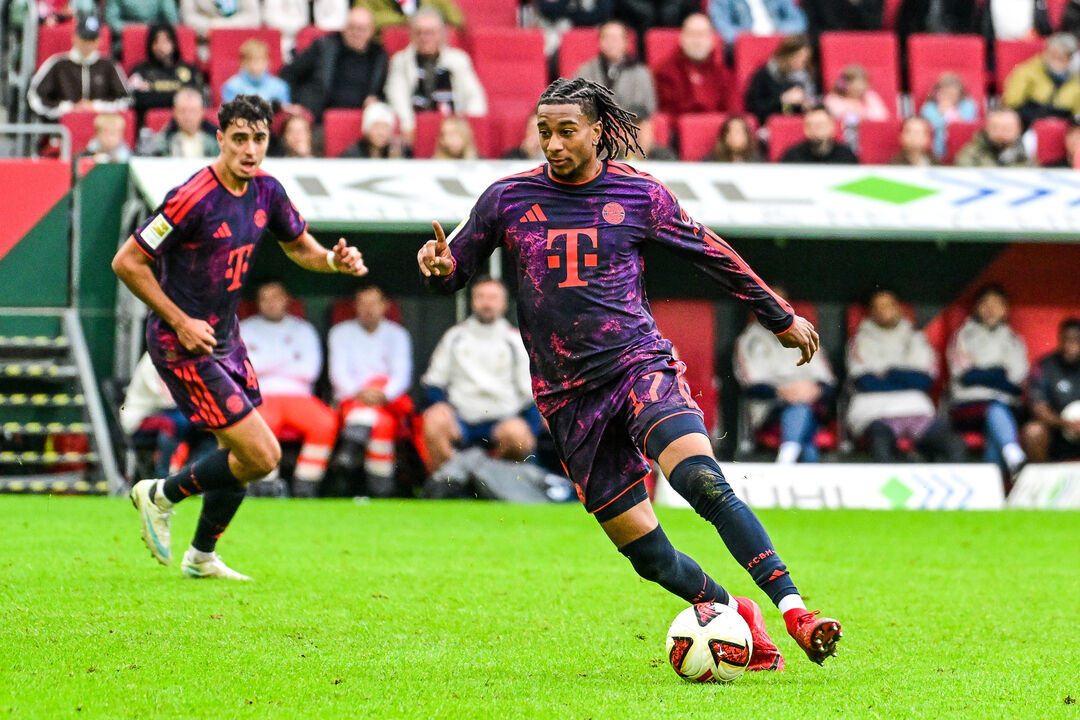 Michael Olise (FC Bayern Munich, #17) Photo by: Nordphoto / Hafner/picture-alliance/dpa/AP Images