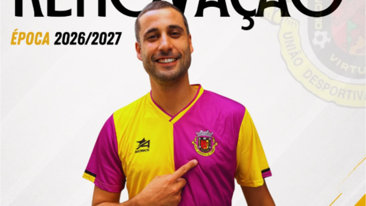 Rui Nalha renovou com o U. Desportiva para a época 2026/2027