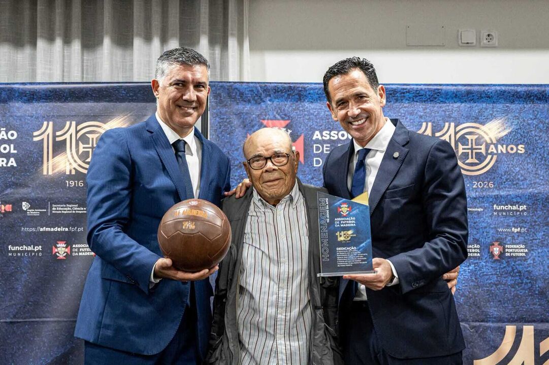 José Milagres foi distinguido há poucos dias pela FPF e AF Madeira