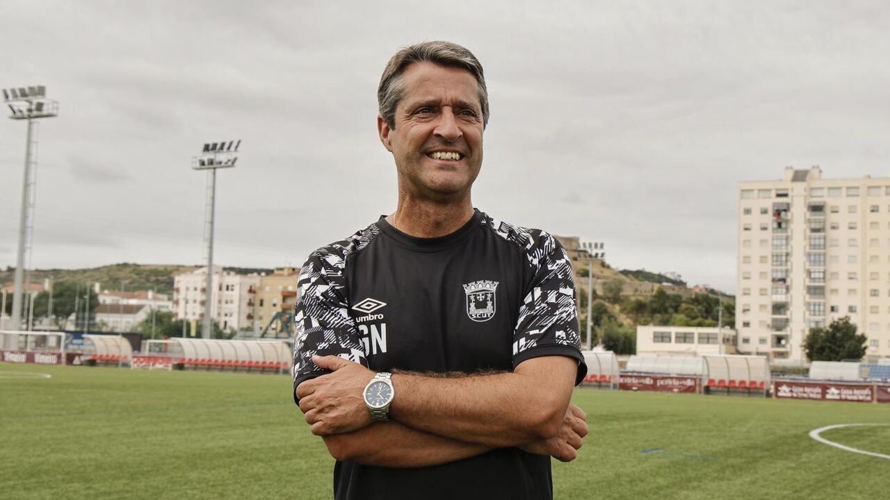O treinador nos treinos